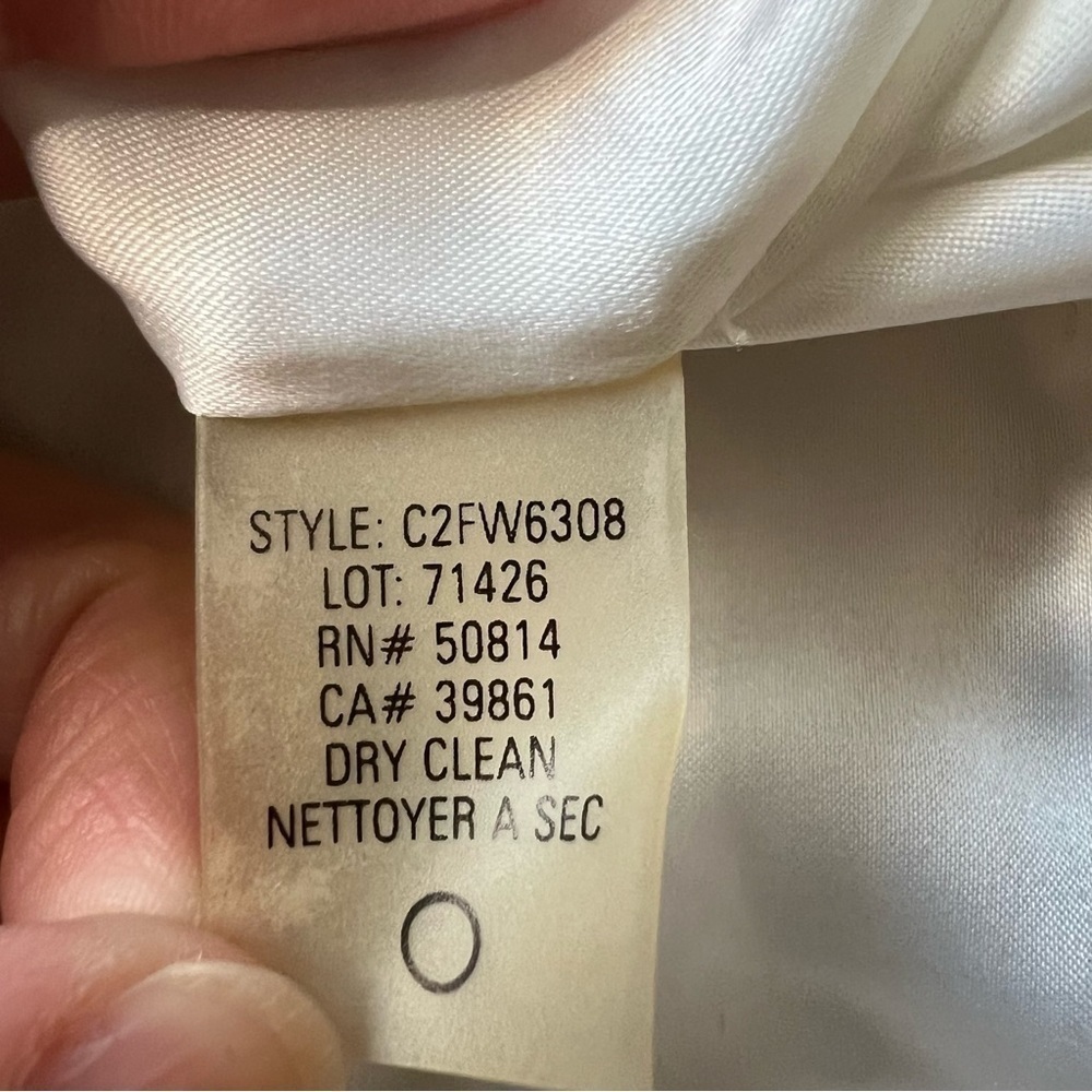 2/$30 Tahari silk blend pleated floral A line knee length skirt. - Picture 12 of 16